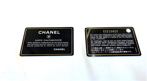 holo sticker chanel|authentic chanel card.